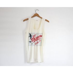 Vintage St Thomas USVI Virgin Islands Tank Top